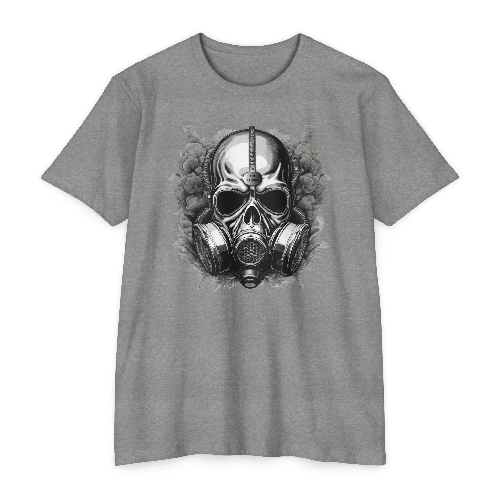 HOT SALE Skeleton Print Design Sense Pattern Men T Shirt Soft Comfortable Cotton Clothing Fashion Skeleton Letter Elements