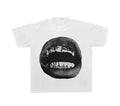 Men Women Gold Grillz Mouth Print T Shirt Casual Streetwear Crew Neck Short Sleeve Tee Oversized Cotton Blend Top For Daily Wear