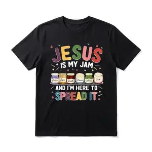 Faith and Joy Men's Graphic TShirt, 100% Cotton Short Sleeve Soft Top, Funny Colorful Typography Graphic Print Design, for Daily Wear, Streetwear, Sunday Gathering, Birthday Gift, Gift for Men, Women and Friends
