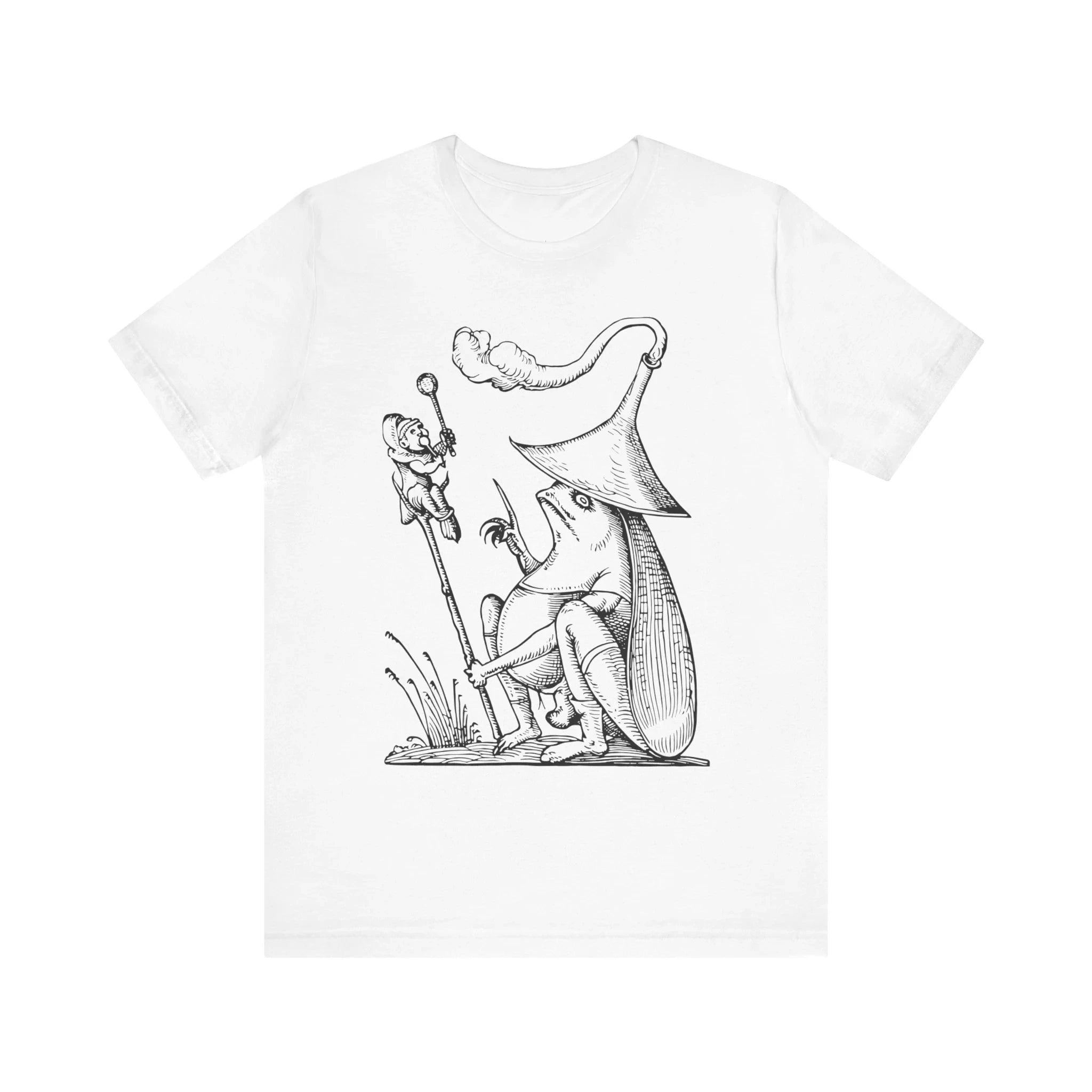 Pantagruel I's Funny Dreams Funny Bug Shirts Retro Surreal Art T-shirts Creepy Weird Unisex Jersey Short-sleeved T-shirts
