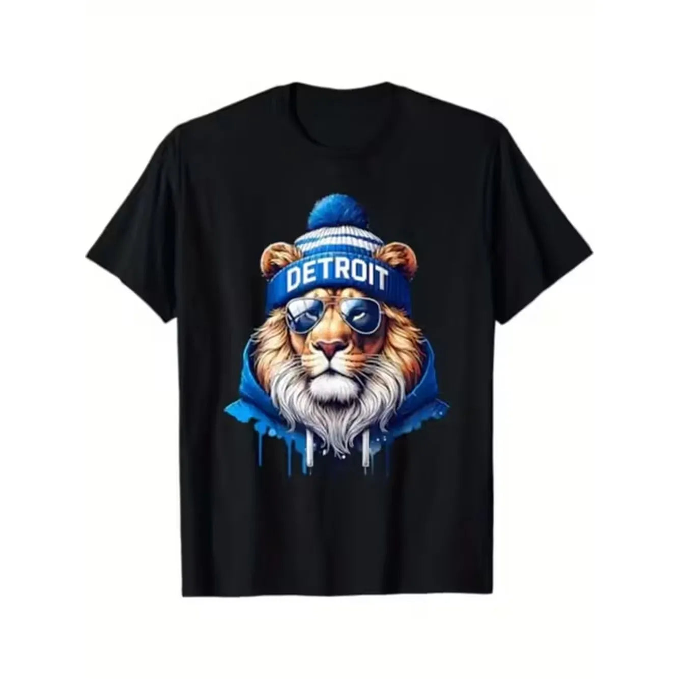 item picture t shirt 100 cotton crew neck in black with whimsical print ideal for casual wear gardening clothes black white print regular fit short sleeve round neck for men as a halloween christmas thanksgiving or birthday gift