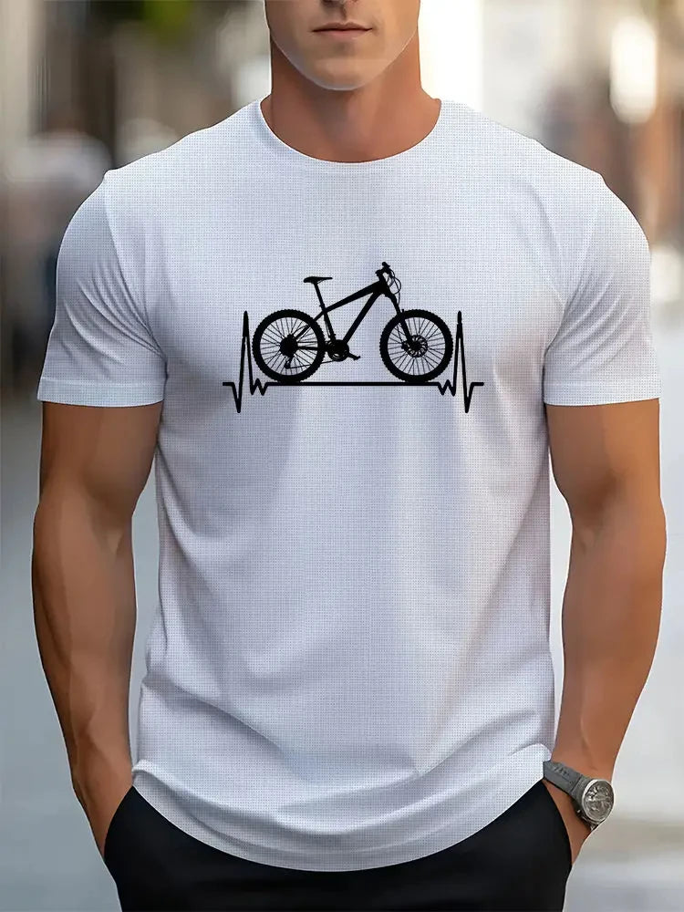 CPU Processor Circuit Diagram T-shirt Men's Summer T-shirt Circuit Board Funny Men's Top Fashion T-shirt Homme Brand Neutral