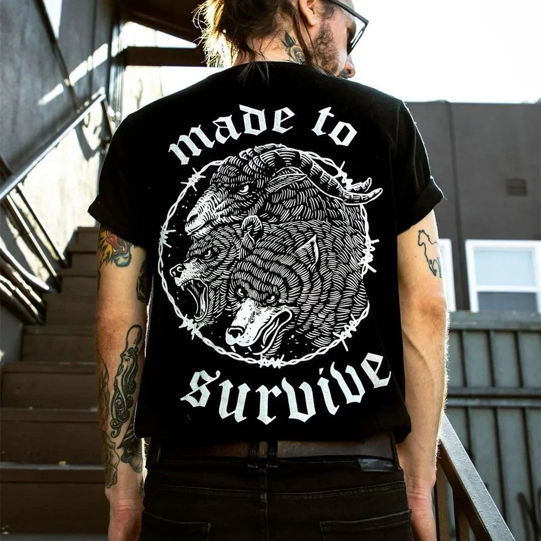HOT Summer Cool Harajuku Gothic Skulls T-shirts Men Short-sleev Tops Hip-hop Punk Tee Male S-4XL Tees Summer Ropa Hombre Tee