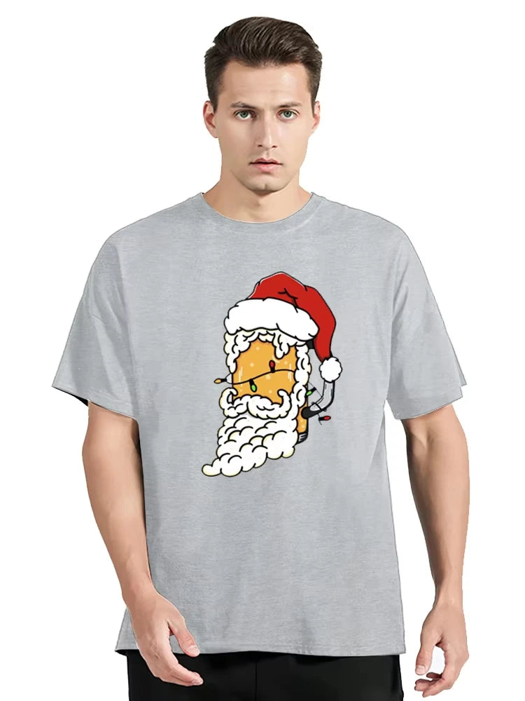 HOT SALE Beer Graphic Print Funny T-shirt Men's Clothing Comfortable Breathable T-shirt Casual Cotton Tpos T-shirt Unisex Tee