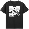 HOT SALE  Dirty Talk QR Code Funny QR Code Quote Sarcastic Meme Rude Man's T-shirt Comfortable Round-neck T-Shirt Street Style