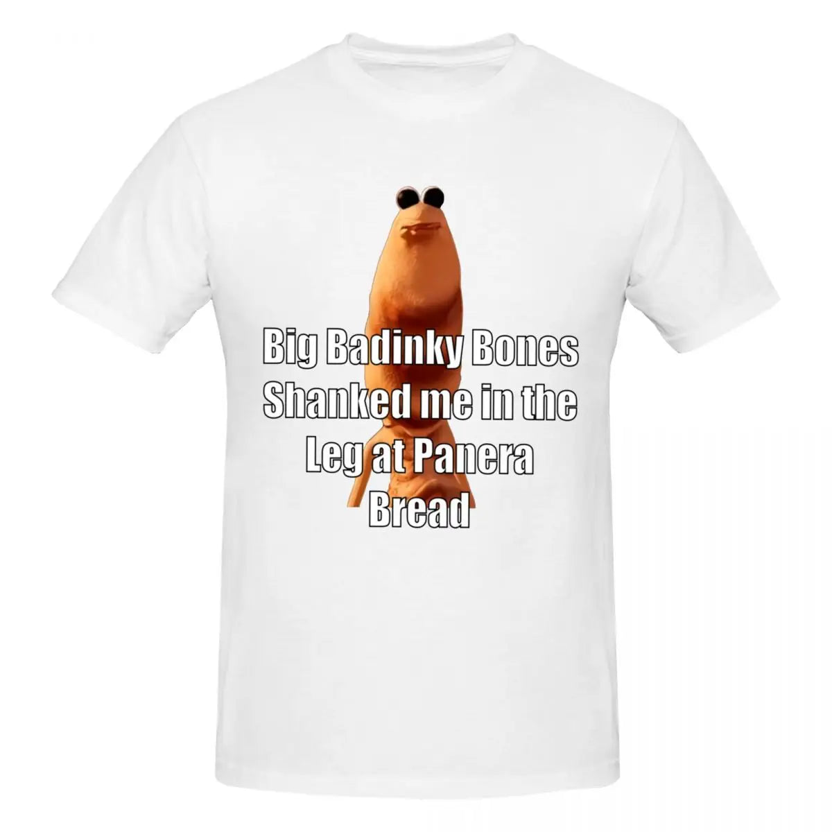 HOT SALE Marcus The Worm Big Badinky Bones Shanked Me T Shirts Graphic Y2K Pops Tees Tshirt for Men Women Clothing