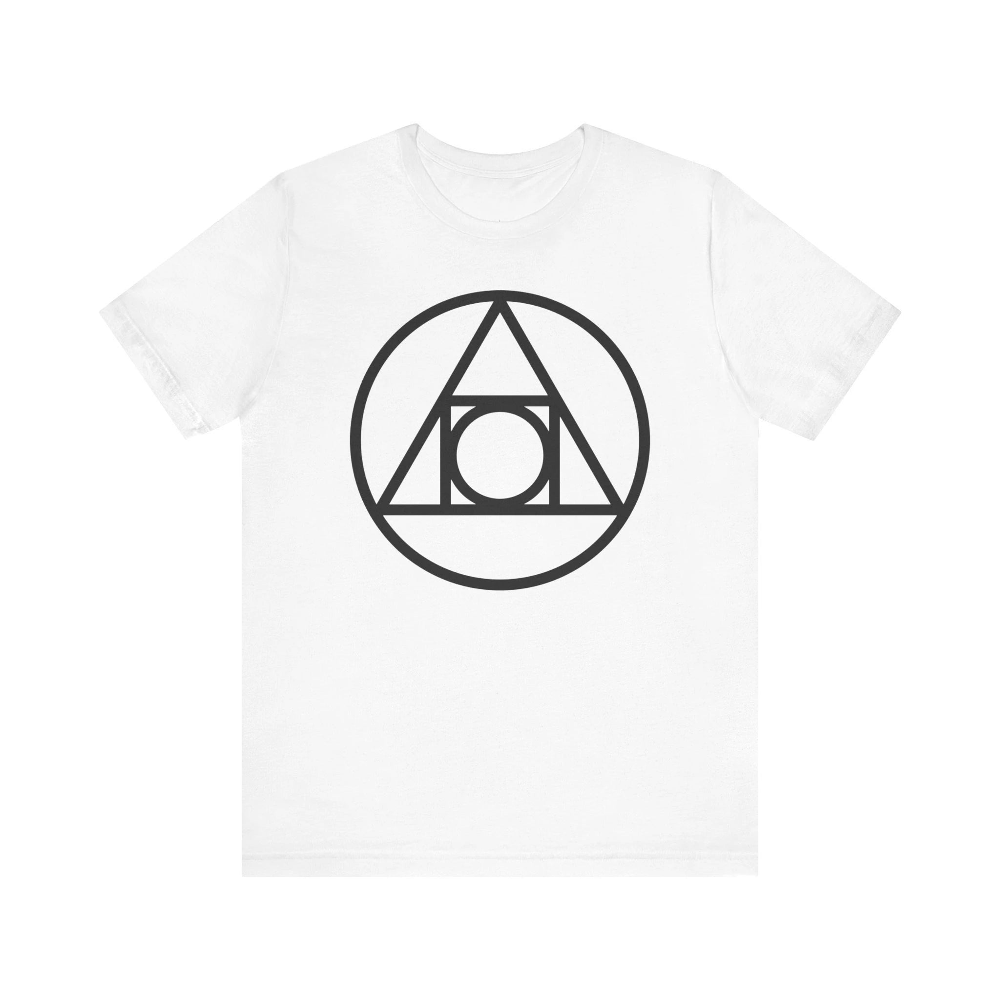 The Kybalion Closed Philosophy Mystery T-shirt Witch T-shirt As Mentioned Above Magic Badge Seal Unigender Jersey Short-sleeved