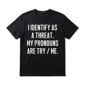 Men Bold Statement Graphic T Shirt Soft Short Sleeve Tops Minimalist Typography Print Tees Streetwear Daily Casual Gift For Men Women Friends