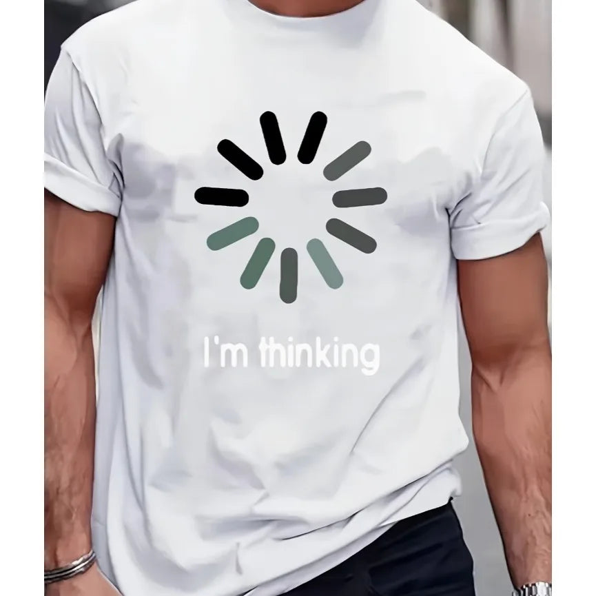 Men's T-shirt Fashion Printed Simple Cut Highlights Masculinity  with Vibrant Breathable Classic Summer Essential T-shirts