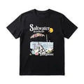 Men Vintage Coastal Beach Paradise Graphic T Shirt Soft Short Sleeve Tops Summer Vacation Casual Tees Daily Holiday Gift For Men Women Friends