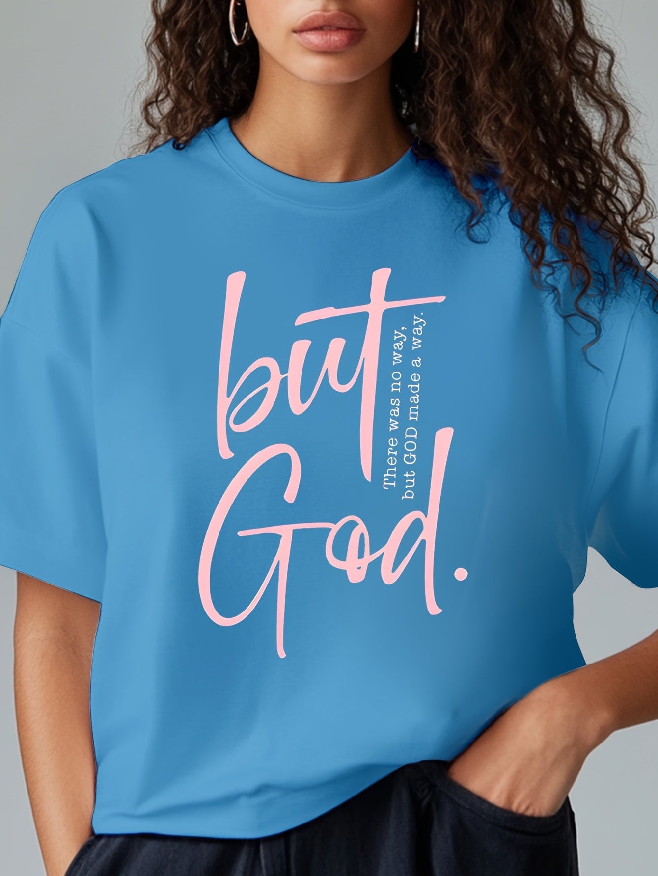 Multiple Colors Available Loose Fit T-Shirt - God's Grace Print - 100% Cotton Tee - Perfect for Gospel Meetings Or Church Services Choir Evangelistic Meeting Gospel Summer Camp Good Friday Easter Pentecost American Processing