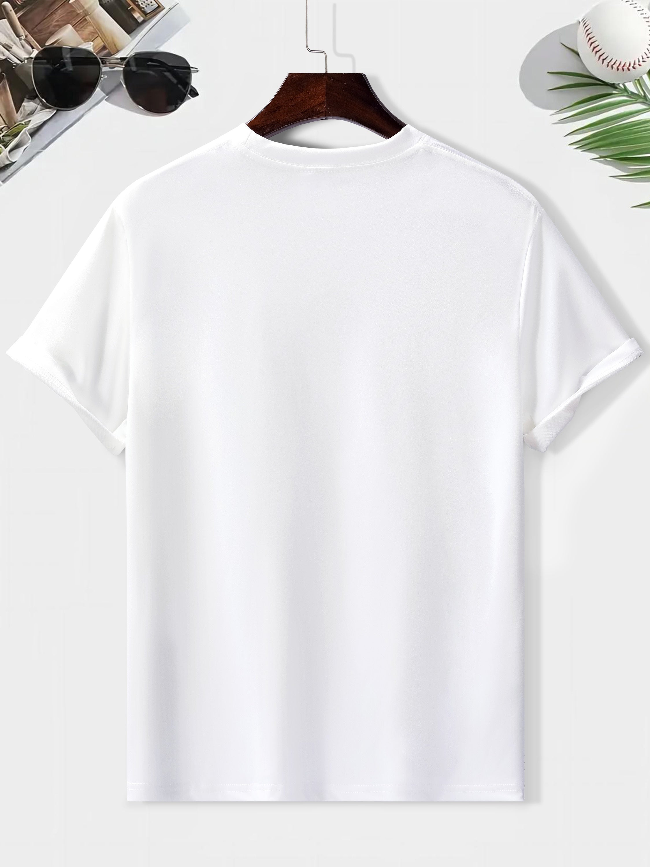 Summer Men's Casual Round Neck Short Sleeve T-Shirt