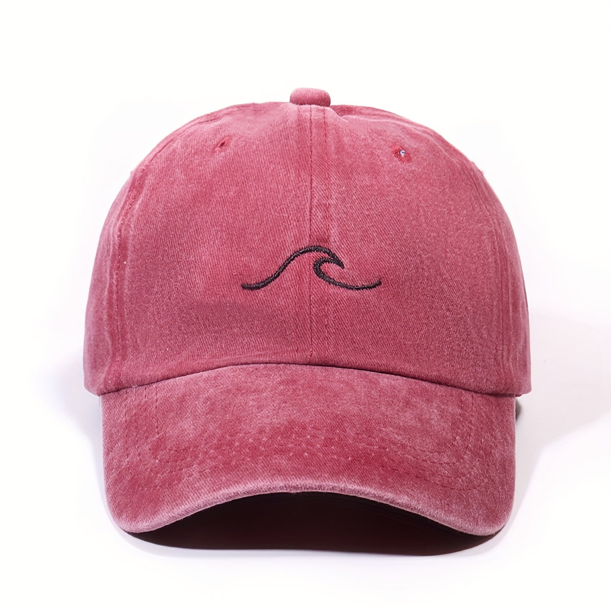 Unisex Embroidered Flame Baseball Cap - Adjustable Breathable Sun Hat for Outdoor Sports & Camping, Retro Streetwear Style, Multi-Color Options (Hand Wash Only)