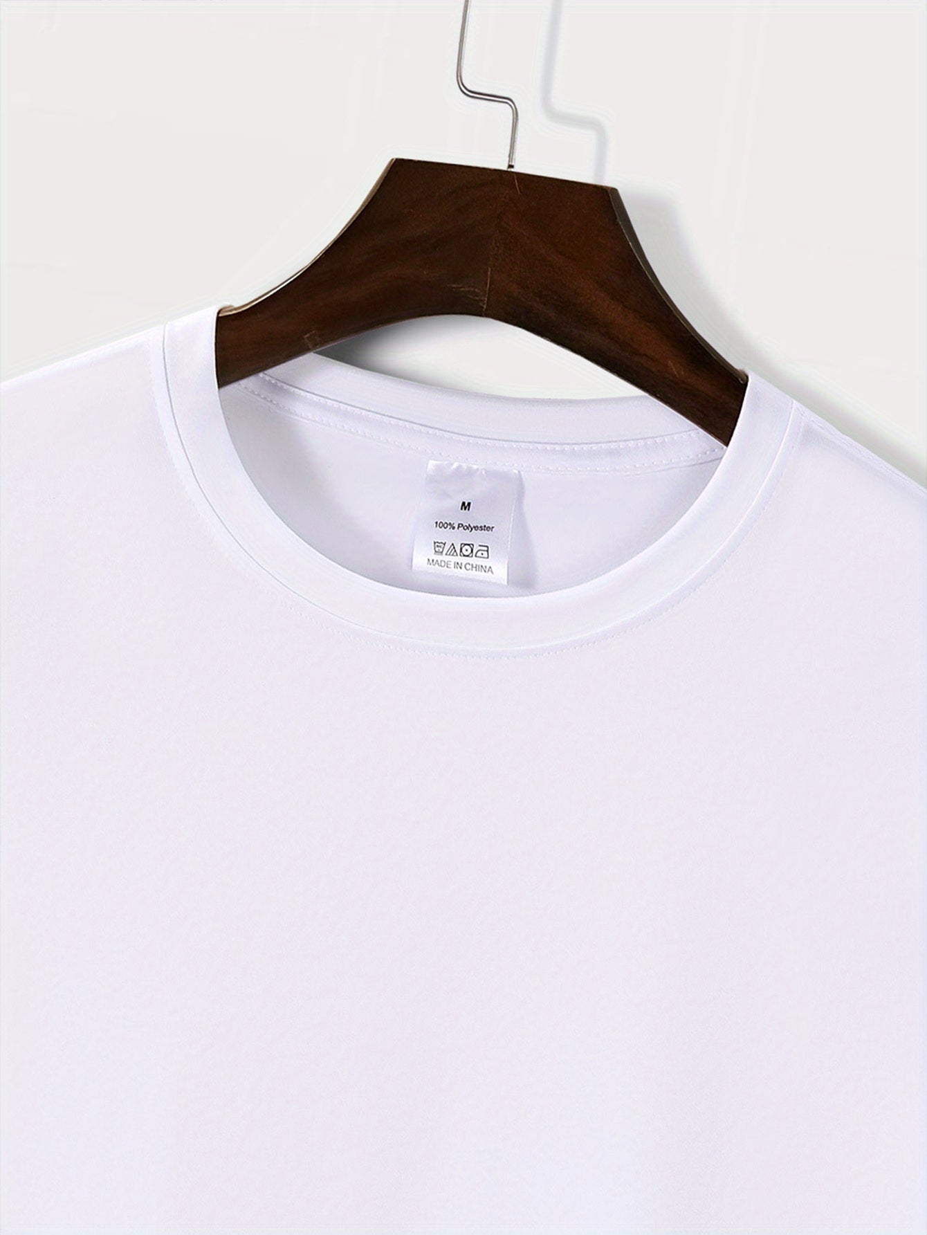 Men'S Casual Stylish Short-Sleeve T-Shirt with Letter Print, Made Of, Lightweight at 6.35 oz Per Square Meter, Regular Fit with a Round Neck, Comfortable Stretchy Summer Fashion T-Shirt, Perfect for Everyday Casual Wear Or As a Gift