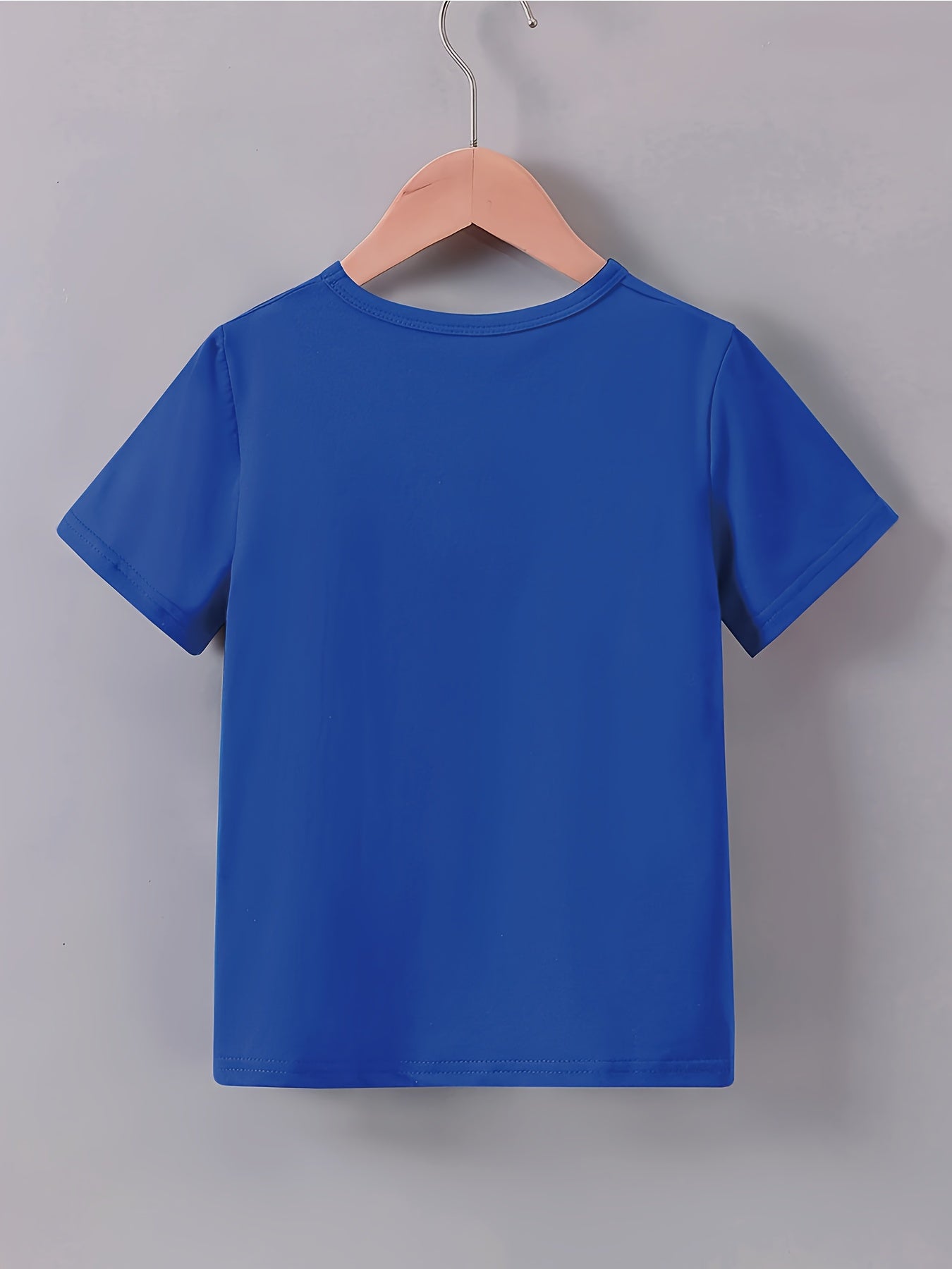 Summer Travel And Leisure Wear, Youth Trendy Short-Sleeved T-Shirt "When God Created Me, He Smiled And Said, 'This Will Be Fun'" Clothing Gift, Boys' Round Neck Short-Sleeved T-Shirt, Boys' Summer Clothing