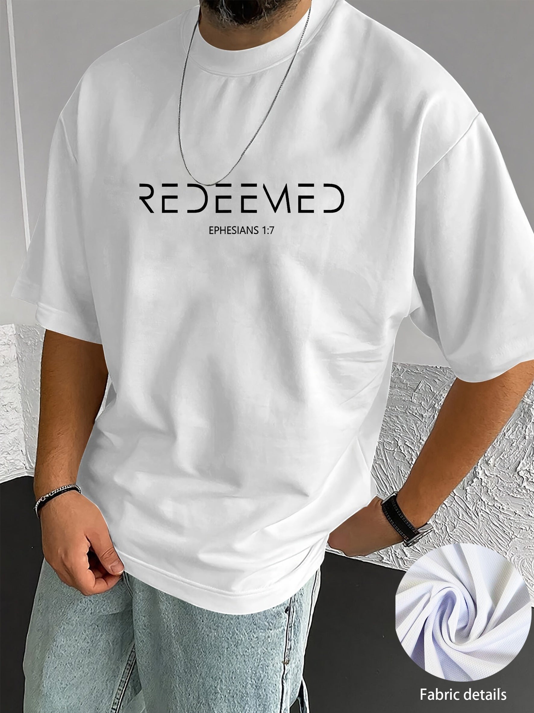 Ephesians 17 Christian Bible Verse Redemption Salvation T-Shirt Unisex Graphic Tee