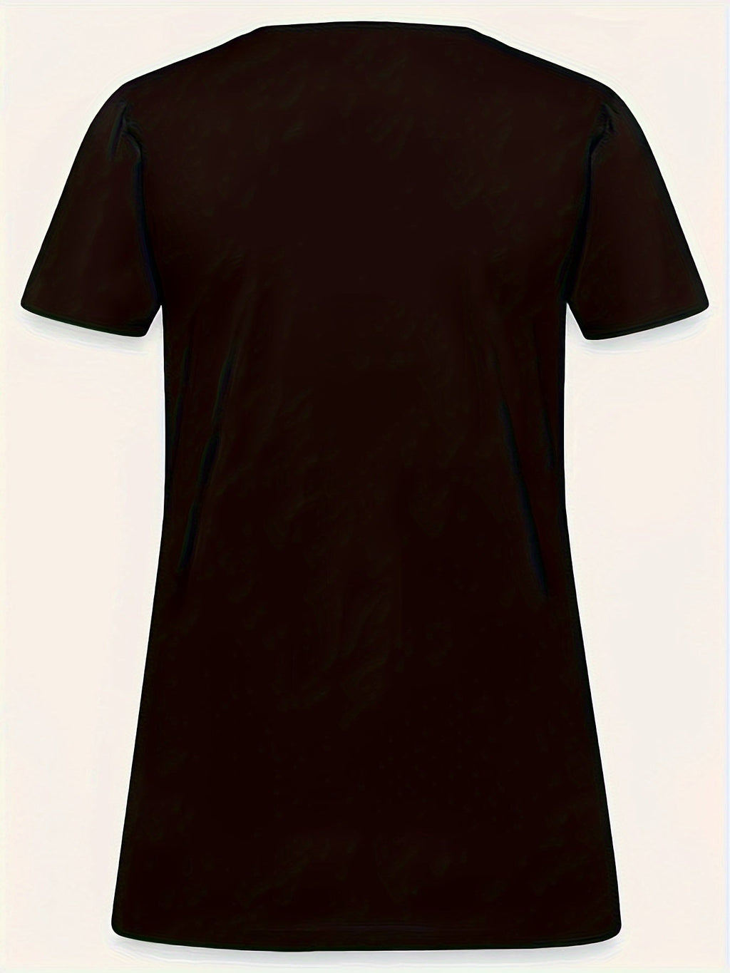 Plus-Size Women'S Printed Casual T-Shirt
