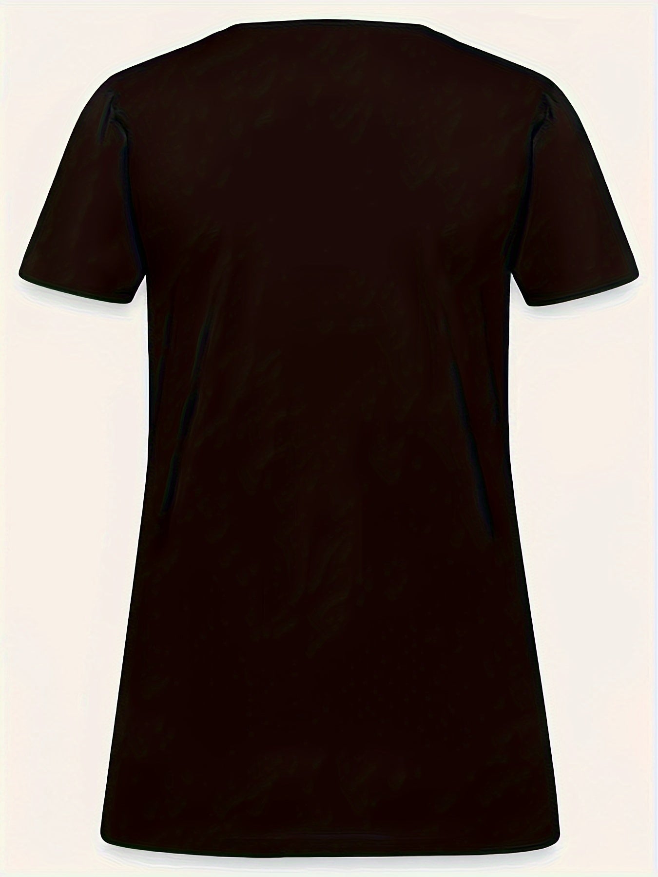 Plus-Size Women'S Printed Casual T-Shirt