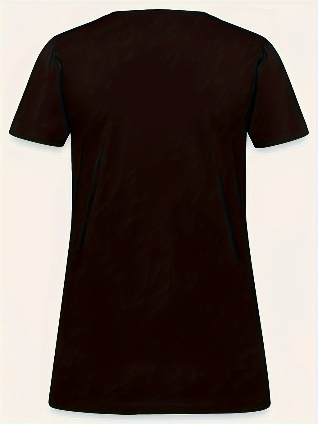 Plus-Size Women'S Printed Casual T-Shirt