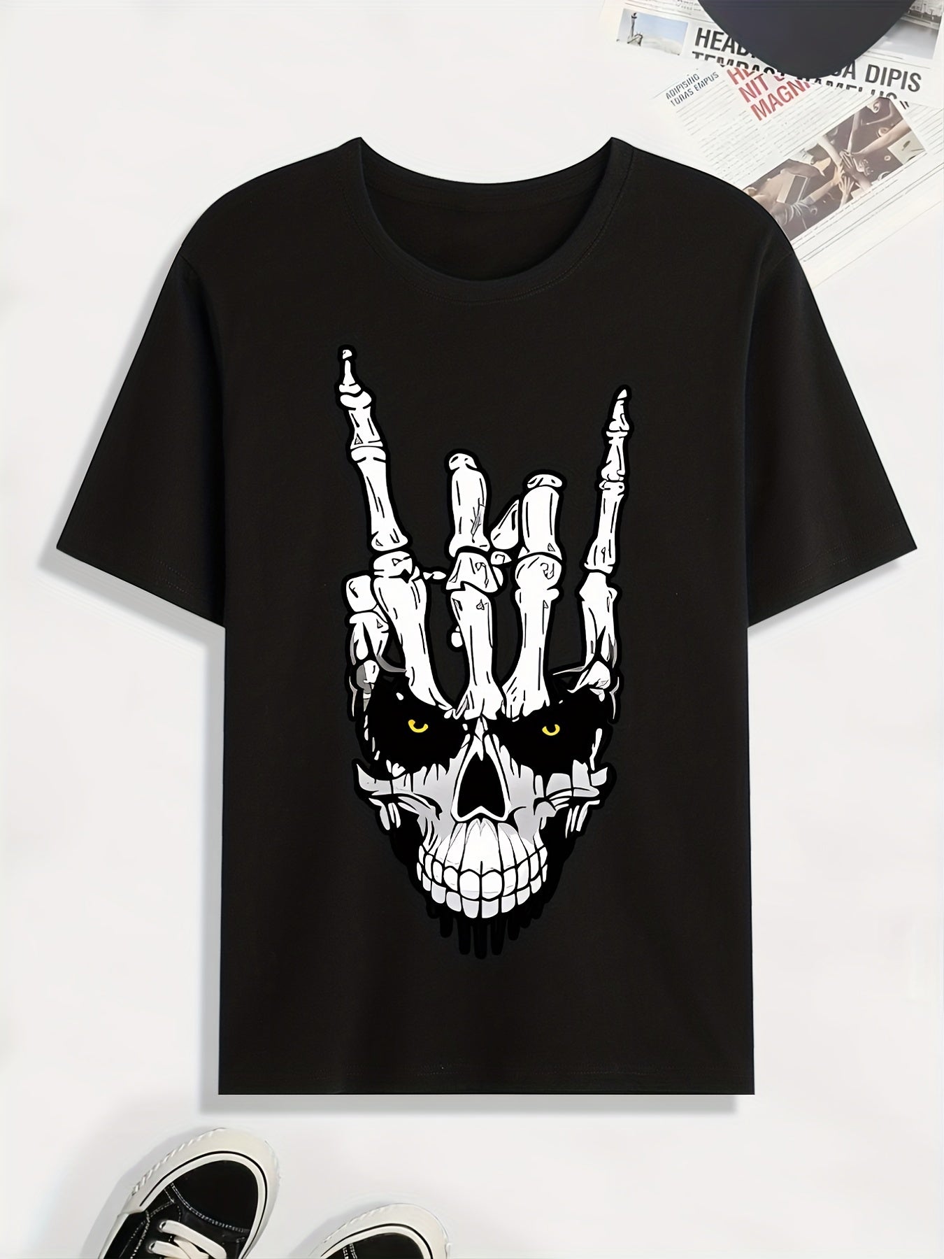 Men's Fashion Casual Printed Short Sleeve