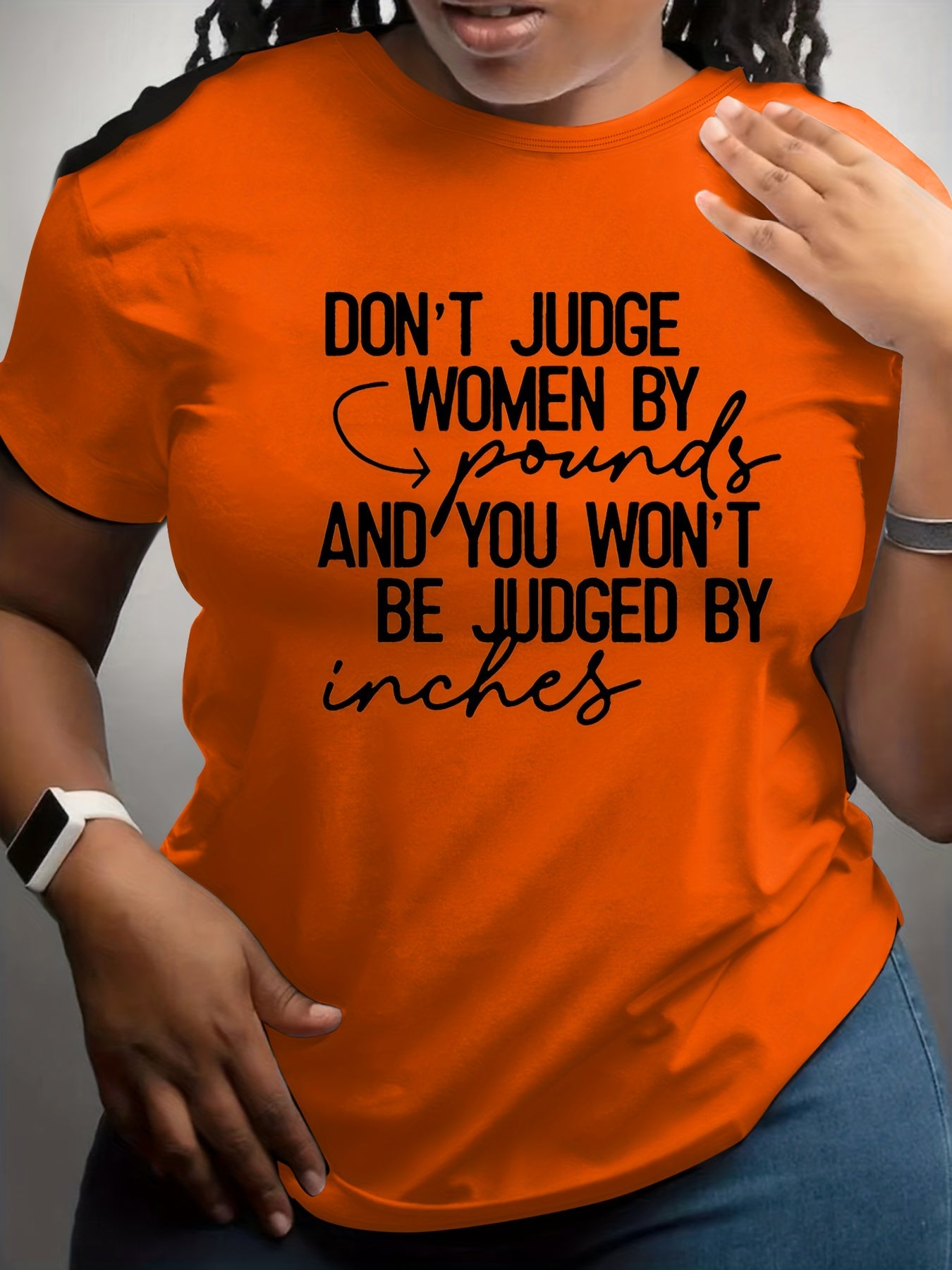 Plus Size - Plus Size - Plus Size Women'S Casual Short Sleeve T-Shirt