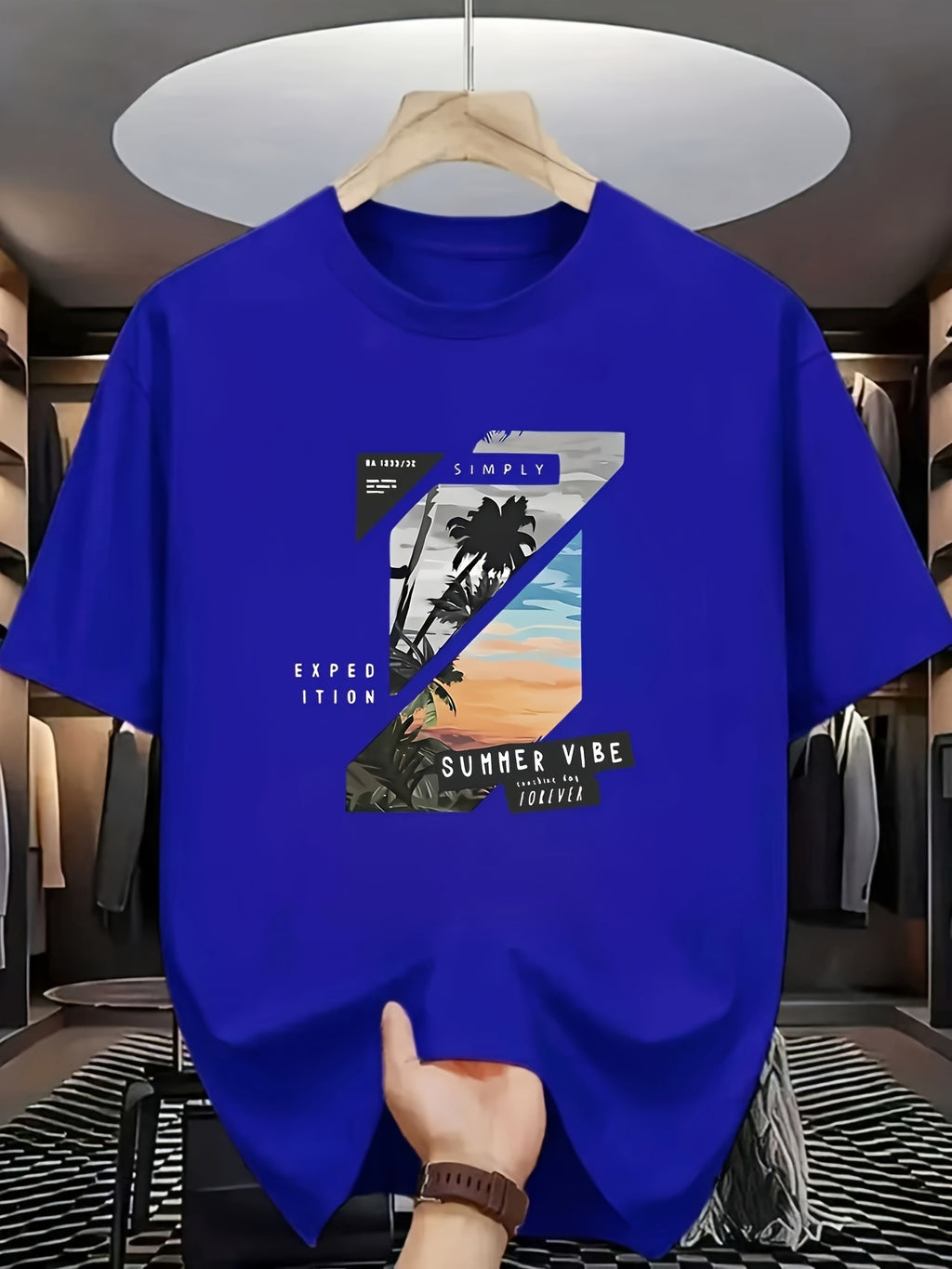Men'S Stylish Print T-Shirt