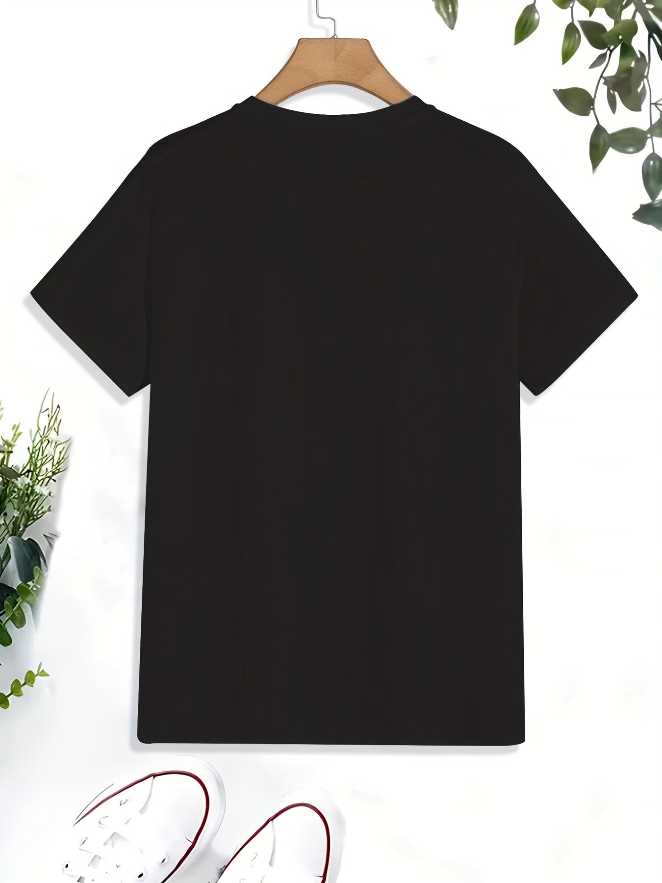 Biohazard Symbol Print T Shirt, Tees For Men, Casual Short Sleeve Tshirt For Summer Spring Fall, Tops As Gifts